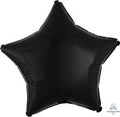 18 inch black star foil balloon