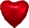18" Metallic Red Foil Heart Balloon