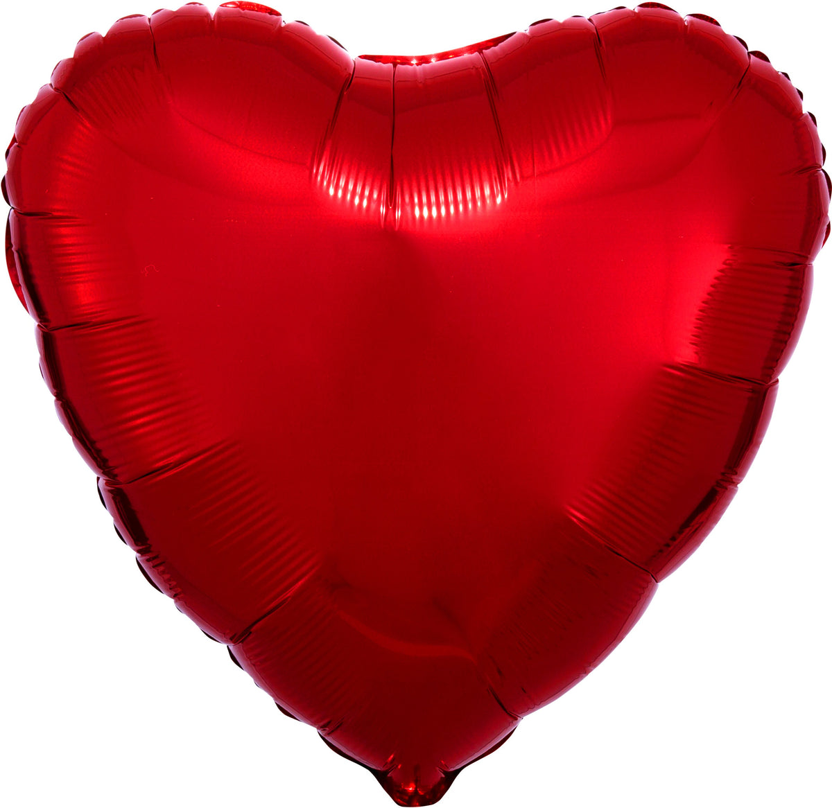 18" Metallic Red Foil Heart Balloon