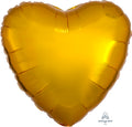 18" Metallic Gold Foil Heart Balloon