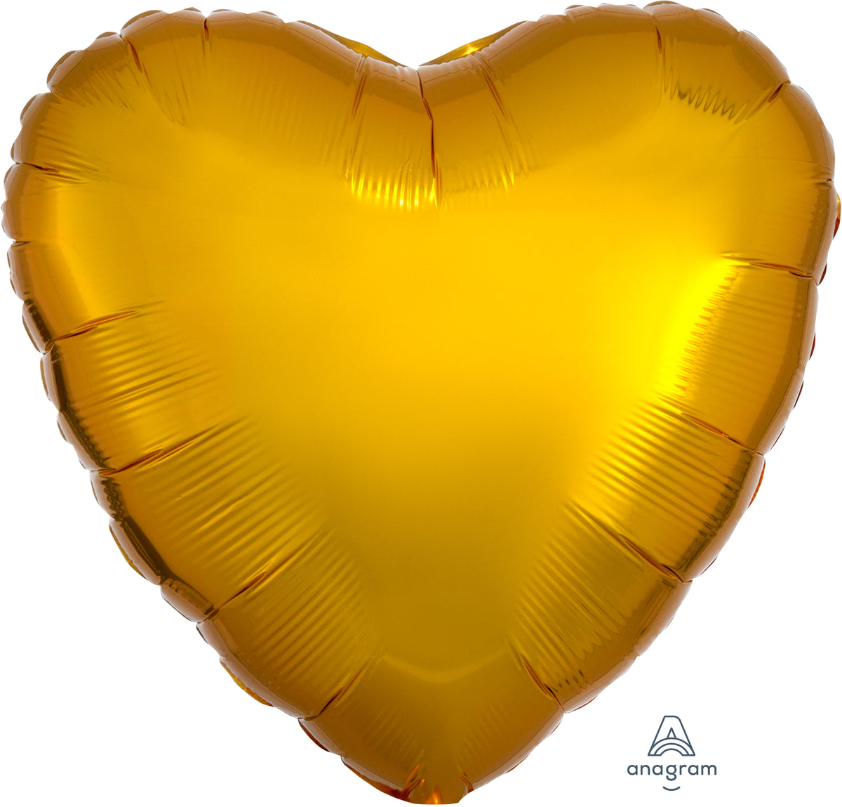 18" Metallic Gold Foil Heart Balloon