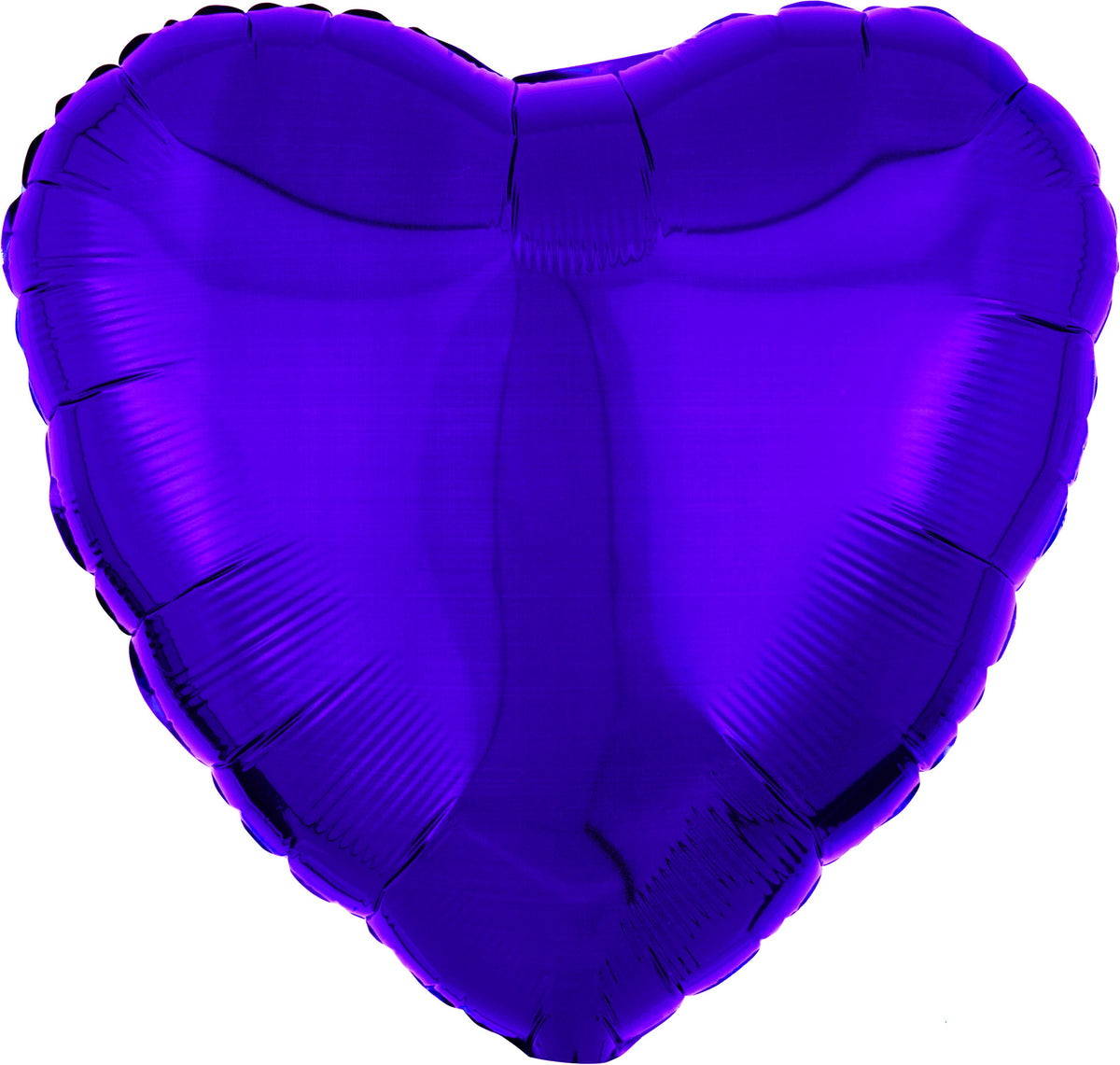 18" Metallic Purple Foil Heart Balloon