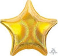 18 inch gold Dazzler star foil balloon