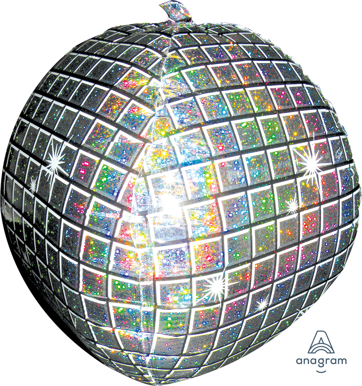 Disco ball 15 inch Orbz foil balloon