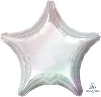 18 inch iridescent star foil balloon