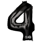 (Uninflated) Anagram Black 34" Number Balloon
