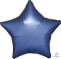 18 inch Satin Luxe azure star foil balloon