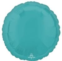 18 inch vibrant blue round foil balloon