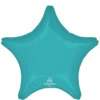 18 inch vibrant blue star foil balloon