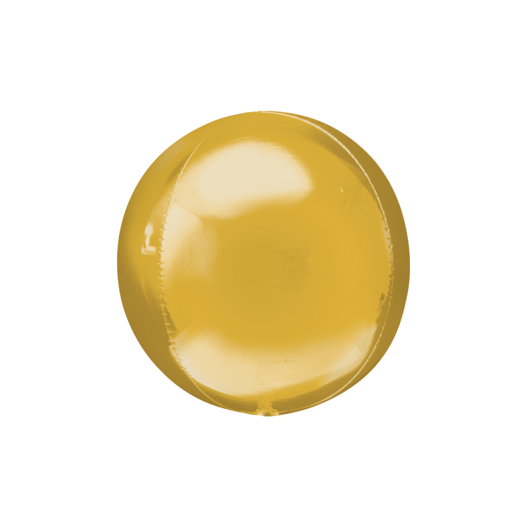 Orbz 16"/ 21"  Gold Balloon (uninflated)