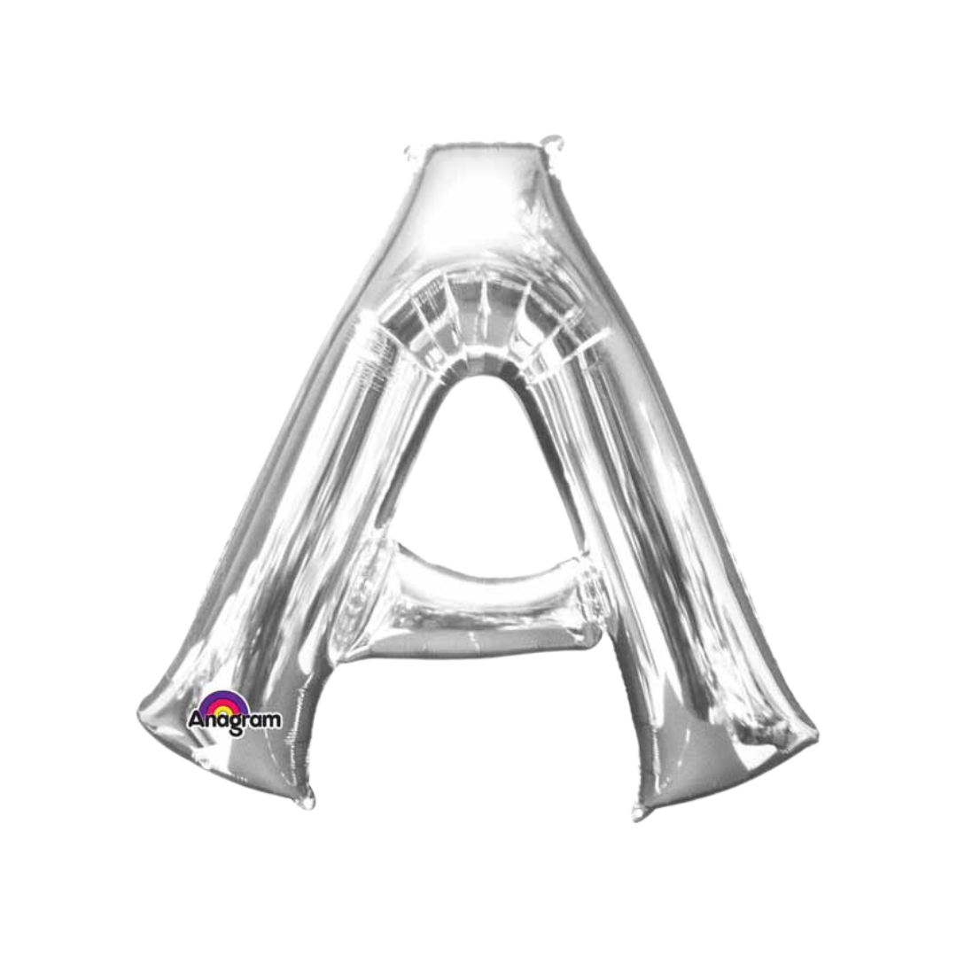 FOIL LETTER BALLOONS 34" (UNINFLATED)