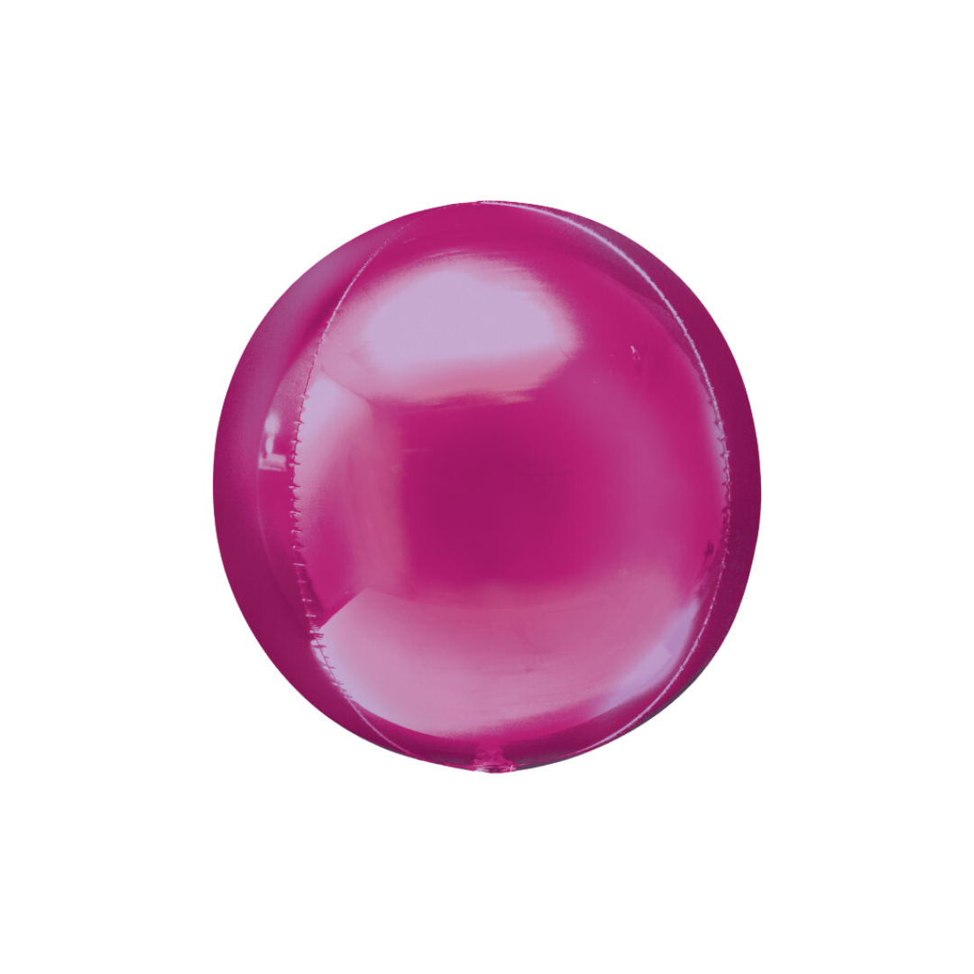 Bright Pink Orbz 16" (Uninflated)