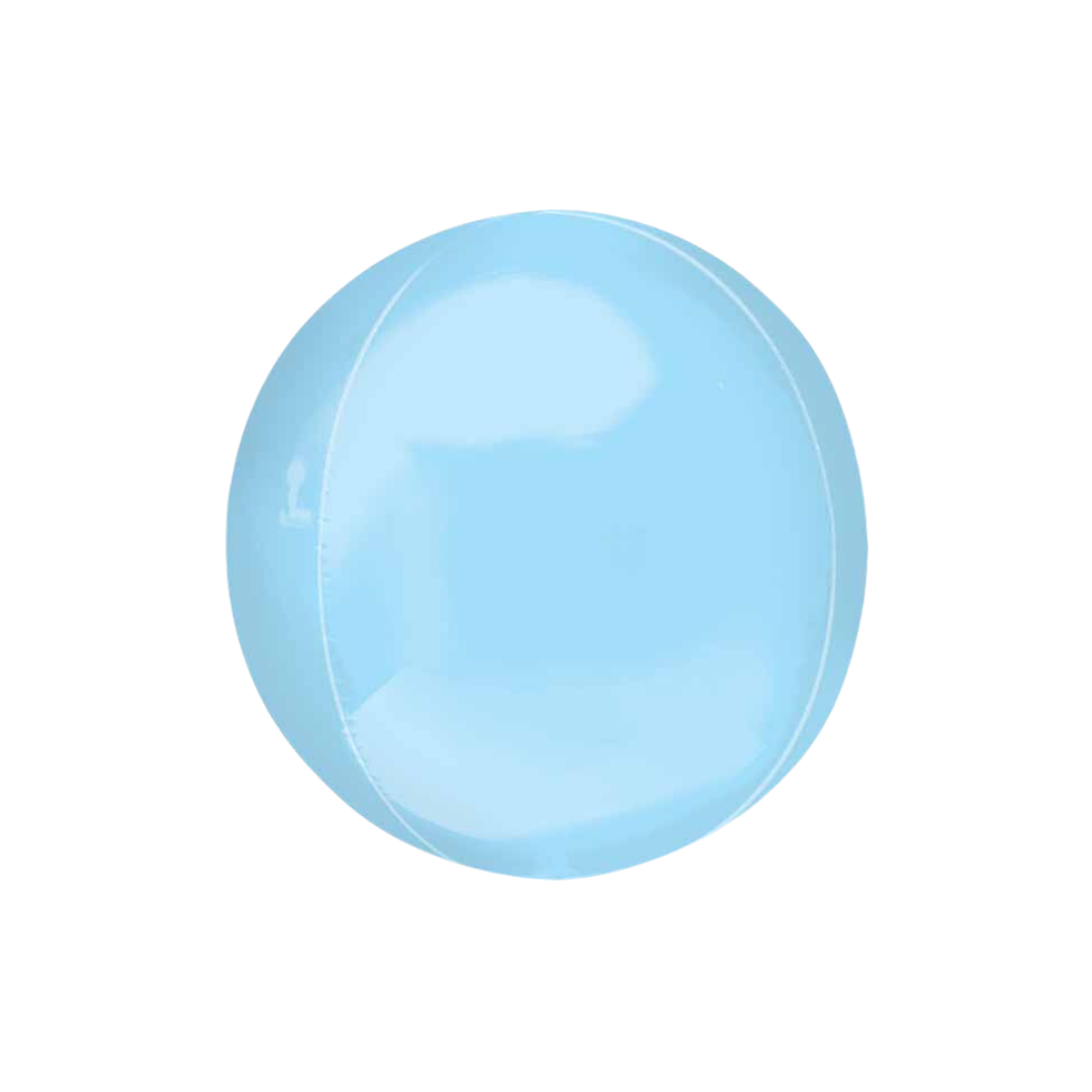 Pastel Blue Orbz 16" (Uninflated)