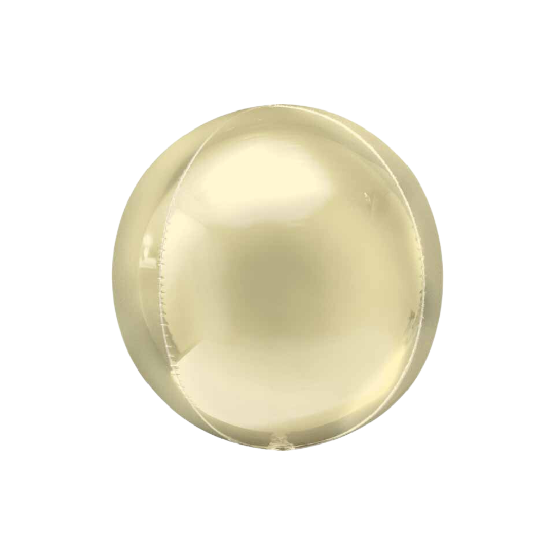 Pastel Yellow Orbz 16" (uninflated)