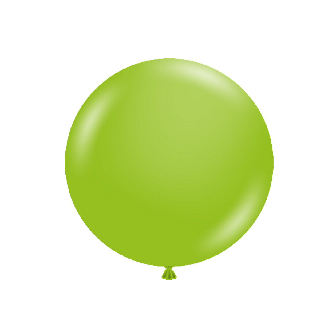 Lime green 5", 11",17", 24", 36" (Tuftex)