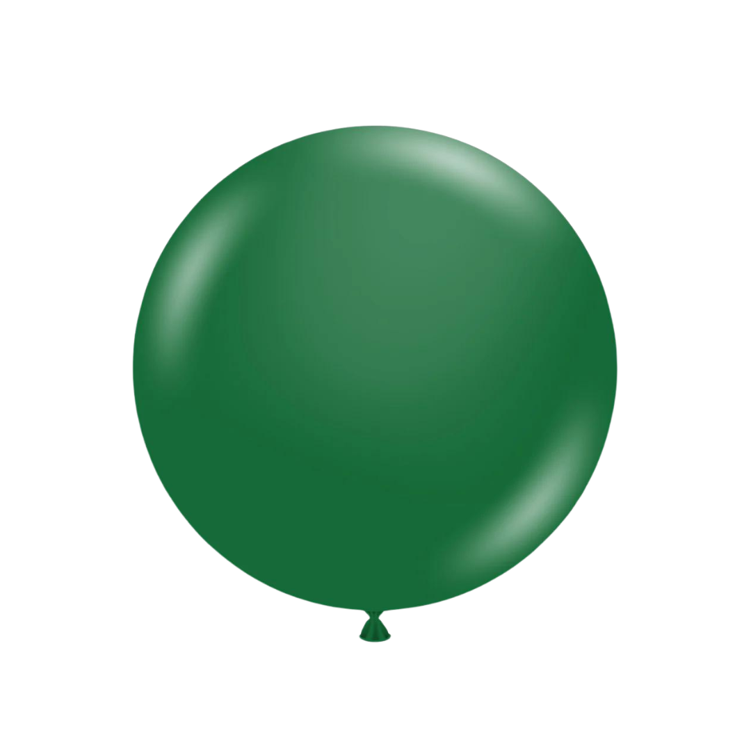 Metallic Forest green 5",11",24",36" (Tuftex)