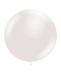 Large white balloon on a white background