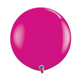 hot Pink balloon on a white background