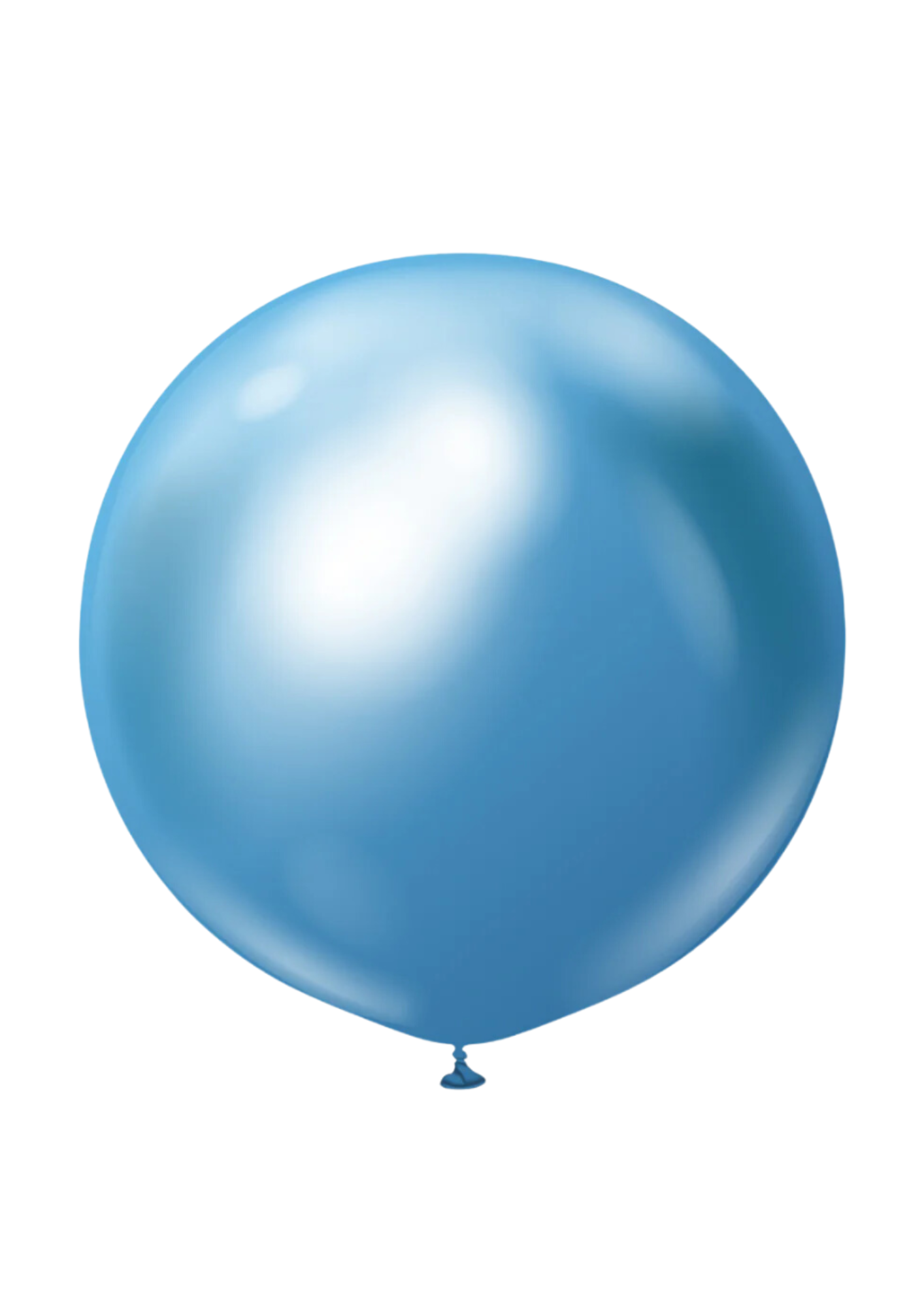 Chrome Blue 11" (Amscan)