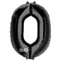 (Uninflated) Anagram Black 34" Number Balloon