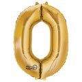 (Uninflated) Anagram Gold 34" Number Balloon