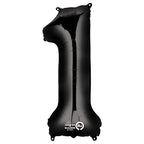 (Uninflated) Anagram Black 34" Number Balloon