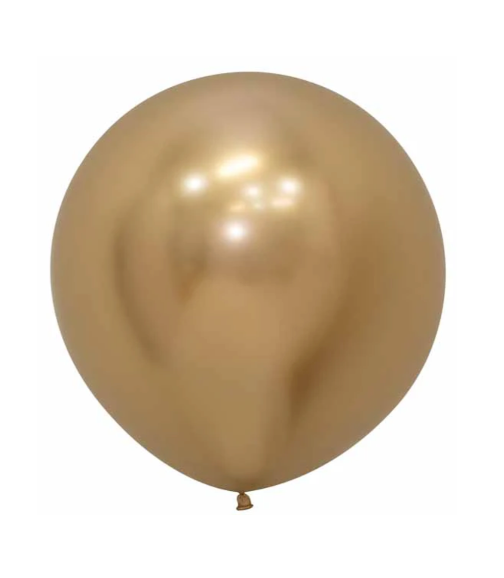 Reflex Chrome Gold  5" 11" 18" 24" (Sempertex)