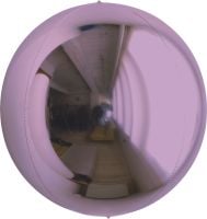 Orbs lilac round sphere foil balloon