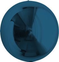 Orbs navy blue round sphere foil balloon