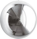 Orbs silver round sphere foil balloon