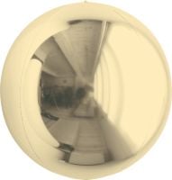 Orbs white gold round sphere foil balloon