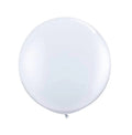 White balloon on a white background